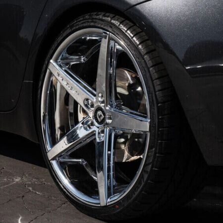 LEXANIクロームメッキホイール 4本セット LEXANI® R-FOUR Wheels - Chrome Rims