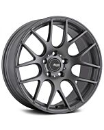 Staggered Full Set: Advanti Racing Vigoroso V1 Matte Grey (Flow Formed)