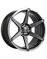 Staggered Full Set: Ace Alloy AFF06 Titanium Milled Machined Lip (Flow Formed)