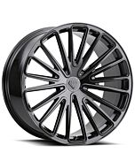 Staggered Full Set: Blaque Diamond BD-715 Gloss Black