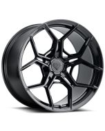 19x8.5 / 20x12 Blaque Diamond BD-F25 Gloss Black | 2020+ Chevrolet Corvette C8