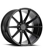 Staggered Full Set: Blaque Diamond BD-11 Gloss Black