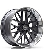 Staggered Full Set: Corsart Kingpin 5 R503 Matte Gunmetal Diamond Cut Lip