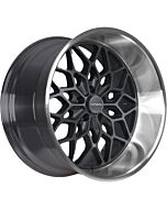 Staggered Full Set: Corsart Gunner R511 Matte Gunmetal Diamond Cut Lip