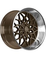 Staggered Full Set: Corsart Gunner R512 Matte Bronze Diamond Cut Lip