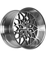 Staggered Full Set: Corsart Gunner R513 Gloss Brushed Diamond Cut Lip