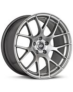 Staggered Full Set: Enkei Raijin Hyper Silver