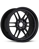 Staggered Full Set: Enkei RPF1 Matte Black (NO CAP)