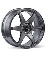 Staggered Full Set: Enkei T6R Gloss Gunmetal