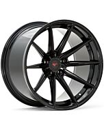 Staggered Full Set: Ferrada Forge-8 FR10 Obsidian Black (Rotary Forged)