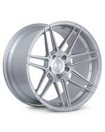 Staggered Full Set: Ferrada Forge-8 FR6 Machine Silver (Rotary Forged)