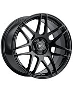 Staggered Full Set: Forgestar F14 Gloss Black (Flow Formed)