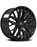 Staggered Full Set: Lexani Aries Full Gloss Black