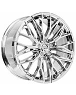 Staggered Full Set: Lexani Aries Chrome