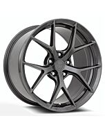 Staggered Full Set: MRR FS06 Gloss Gunmetal (Flow Formed)