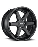 Staggered Full Set: Niche Altair Satin Black w/ Gloss Black M192