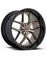 Staggered Full Set: Niche Vice Bronze w/ Gloss Black Lip M227