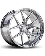Staggered Full Set: Variant Nysa Chrome Powdercoated (Full Forged)