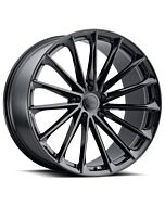 Staggered Full Set: Ohm Proton Gloss Black (Rotary Forged)