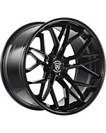 Staggered Full Set: Rohana RFC3 Gloss Black (Flow Formed)