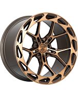 Staggered Full Set: Rohana RFX19 Bronze Machined (Cross Forged)
