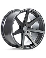 Staggered Full Set: Rohana RC7 Matte Graphite