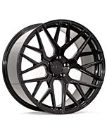 Staggered Full Set: Rohana RFX10 Gloss Black (Cross Forged)