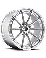 Staggered Full Set: Savini SV-F1 Brushed Silver (Flow Form)