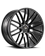 Staggered Full Set: Savini Black Di Forza BM13 All Gloss Black (Concave)