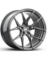 Staggered Full Set: Variant Nysa Gloss Gunmetal (Full Forged)