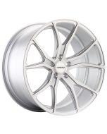 Staggered Full Set: Varro VD01 Silver Brushed Face