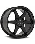 Staggered Full Set: Vors TR37 Gloss Black