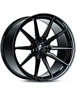 Staggered Full Set: Vossen HF-3 Gloss Black (Hybrid Forged)