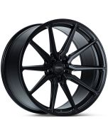 Staggered Full Set: Vossen HF-3 Satin Black