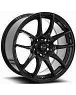 Staggered Full Set: Vors TR4 Gloss Black