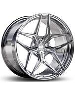 Staggered Full Set: Variant Zeno Chrome Powdercoated (Full Forged)
