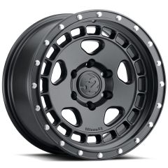 17x8.5 Fifteen52 Off-Road Turbomac HD Asphalt Black w/ Steel Hardware 6x5.5/139.7 0mm