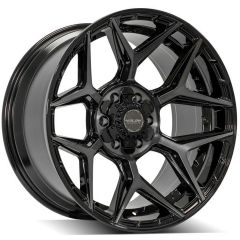 22x9 4Play Off-Road 4P06 Matte Black 6x135 6x5.5/139.7 12mm