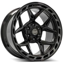 (Special Pricing) 22x12 4Play Off-Road 4P55 Brushed Black (* May Require Trimming) 6x135 6x5.5/139.7 -44mm