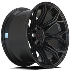 22x9 4Play Off-Road 4P83 Gloss Black 6x135 6x5.5/139.7 12mm
