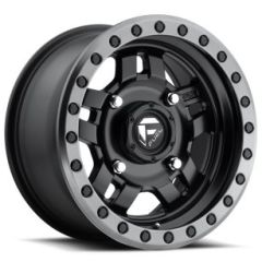15x10 Fuel Off-Road Anza Matte Black w/ Anthracite Ring D557 5x4.5/114.3 -43mm