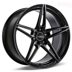 (Huge Savings) 19x9.5 Ace Alloy AFF01 All Matte Black (Flow Formed) (CUSTOM 2-3 weeks)