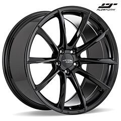 (Huge Savings) 19x8.5 Ace Alloy AFF05 Gloss Piano Black (Flow Formed) (CUSTOM)