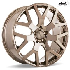 (Huge Savings) 22x10 Ace Alloy AFF07 Silver Based Cooper Chrome (PVD) (Flow Form) (CUSTOM 2-3 weeks)