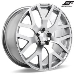 (Huge Savings) 22x10 Ace Alloy AFF07 Liquid Silver w/ Mirror Machined Face (Flow Formed) (CUSTOM 2-3 weeks)