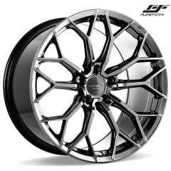 (Huge Savings) 19x10 Ace Alloy AFF09 Black Chrome (Flow Formed) (CUSTOM)