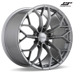(Huge Savings) 20x10.5 Ace Alloy AFF09 Brushed Face w/ Space Grey Tint (Flow Formed) (CUSTOM)
