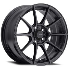 15x7 Advanti Racing Storm S1 Matte Black (Flow Formed) 4x100 35mm