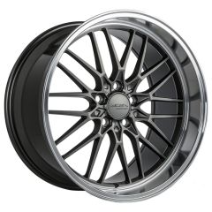Staggered Full Set: Ace Alloy AFF04 Titanium w/ Machined Lip (Flow Formed)