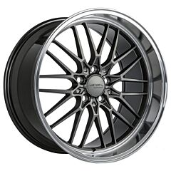Staggered Full Set: Ace Alloy AFF04 Titanium w/ Machined Lip (Flow Formed)
